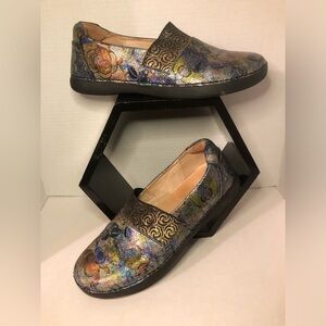 Alegria Colorful Women's Slip-On Shoes